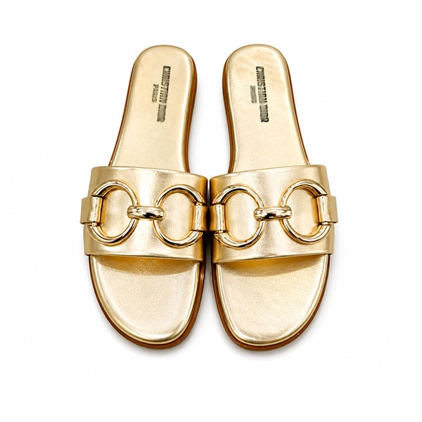Sandale pour femme S008 Bonze/Doree miniature